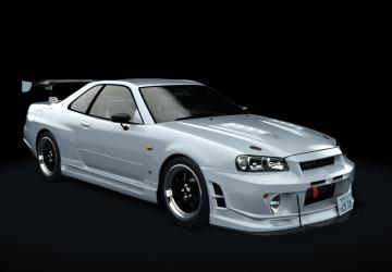 Мод Nissan Skyline GTR R34 0-Spec версия 2.9.3 для Assetto Corsa