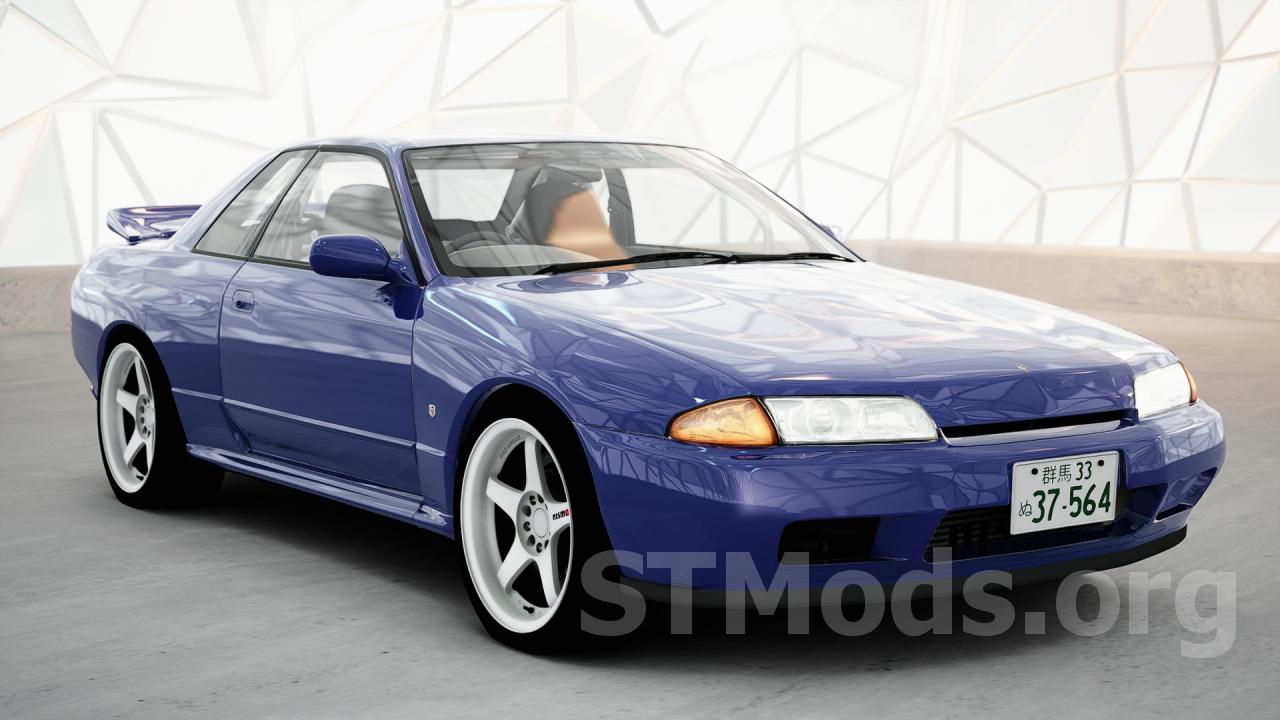 Скачать мод Nissan Skyline GTS HCR32 Tune для Assetto Corsa