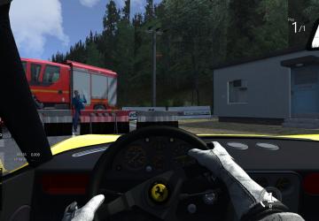 Мод NO Wrong Way sign версия 1.1 для Assetto Corsa