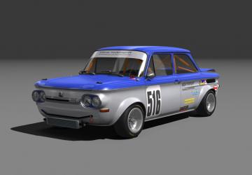 Мод NSU 1300 TTS Rennwagen версия 1.1 для Assetto Corsa