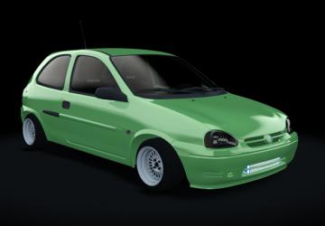 Мод Opel Corsa B 1.9TD версия 1 для Assetto Corsa