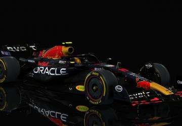 Мод Oracle Red Bull Raicing RB19 S2 версия 1.2 для Assetto Corsa