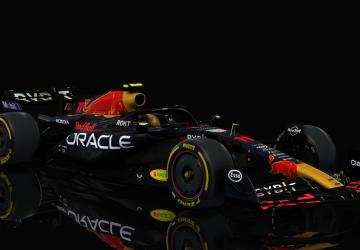 Мод Oracle Red Bull Raicing RB19 S2 версия 1.2 для Assetto Corsa