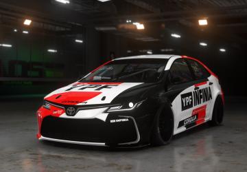 Мод PCA Corolla 2021 версия 2.0.2 для Assetto Corsa