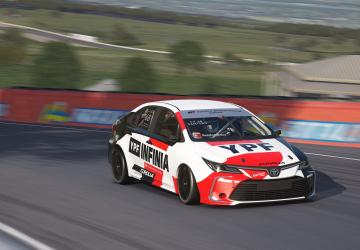 Мод PCA Corolla 2021 версия 2.0.2 для Assetto Corsa