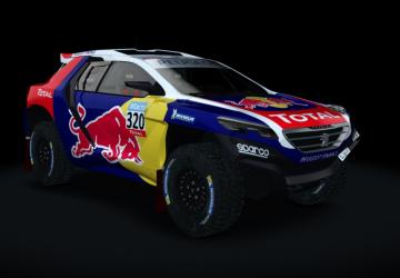 Мод Peugeot 2008 T1 Dakar 2015 версия 1 для Assetto Corsa