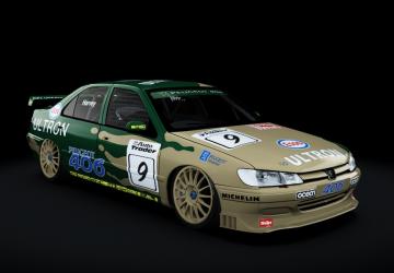 Мод Peugeot 406: STW GEN 2 версия 1.0 для Assetto Corsa