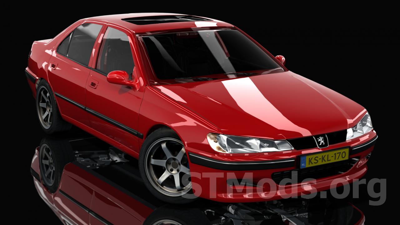 Скачать мод Peugeot 406 V6 версия 1 для Assetto Corsa