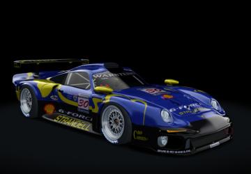 Мод Porsche 911 (993) GT1 версия 1.1 для Assetto Corsa