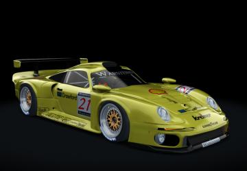 Мод Porsche 911 (993) GT1 версия 1.1 для Assetto Corsa