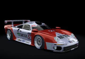 Мод Porsche 911 (993) GT1 версия 1.1 для Assetto Corsa