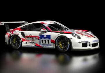 Мод Porsche 911 GT3 CUP 2016 версия 1 для Assetto Corsa