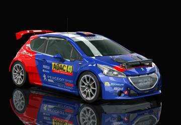 Мод R5 Peugeot 208 T16 EVO версия 1 для Assetto Corsa