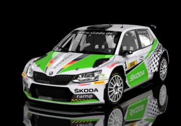 Мод R5 Skoda Fabia версия 1.0 для Assetto Corsa