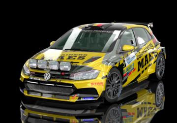 Мод R5 VW Polo версия 1.0 для Assetto Corsa