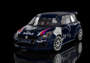 Мод S1600 Suzuki Swift 2013 версия 1.0 для Assetto Corsa