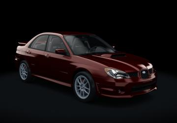 Мод Subaru Impreza WRX 2007 версия 1.2 для Assetto Corsa