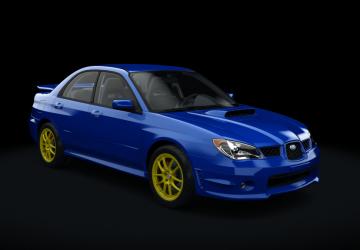 Мод Subaru Impreza WRX 2007 версия 1.2 для Assetto Corsa