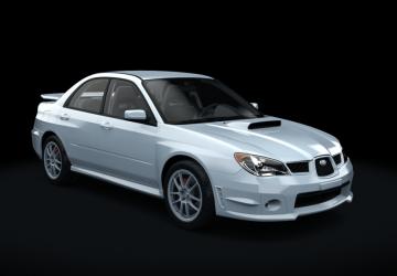 Мод Subaru Impreza WRX 2007 версия 1.2 для Assetto Corsa