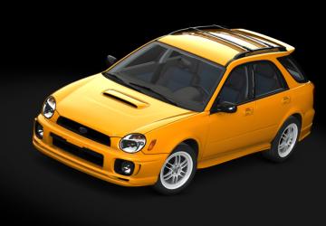 Мод Subaru Impreza WRX Wagon версия 0.2 для Assetto Corsa