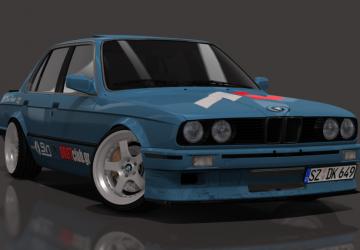 Мод SVD BMW E30 Sedan M50 turbo версия 2.0 для Assetto Corsa