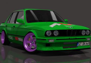 Мод SVD BMW E30 Sedan M50 turbo версия 2.0 для Assetto Corsa