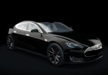 Мод Tesla Model S P100D версия 1.0 для Assetto Corsa