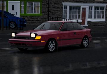 Мод Toyota Celica 2.0 GT 1986 версия 0.9.2 для Assetto Corsa