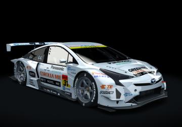 Мод Toyota Prius GT300 версия 1.1 для Assetto Corsa