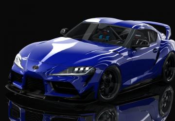 Мод Toyota Supra GR A90 2JZ By HitachiMedia версия 2 для Assetto Corsa