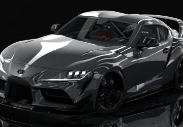 Мод Toyota Supra GR A90 2JZ By HitachiMedia версия 2 для Assetto Corsa