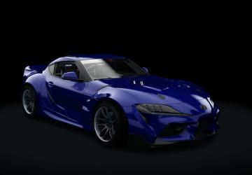 Мод Toyota Supra MK5 (A90) - COMP SPEC - B58 версия 1.1 для Assetto Corsa