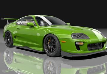 Мод Toyota Supra MKIV SP Engineering версия 1 для Assetto Corsa