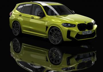 Мод UK Street Mods - BMW X3M 2022 версия 1.0 для Assetto Corsa