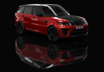 Мод UK Street Mods - Range Rover SVR 2018 версия 1.0 для Assetto Corsa