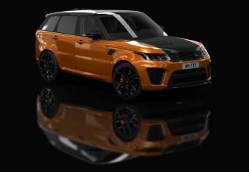 Мод UK Street Mods - Range Rover SVR 2018 версия 1.0 для Assetto Corsa