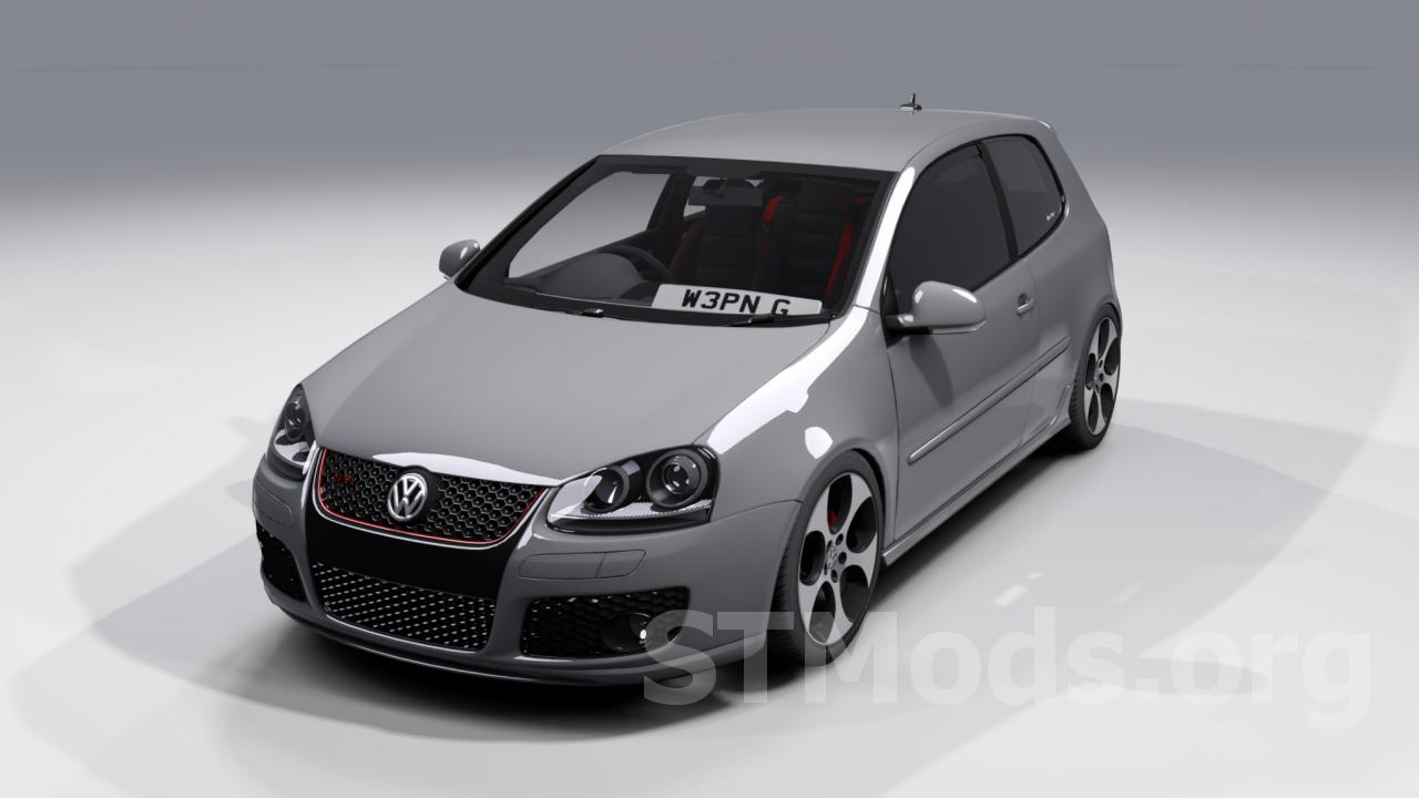 Скачать мод UKSM VW Golf GTI MK5 версия 1.0 для Assetto Corsa