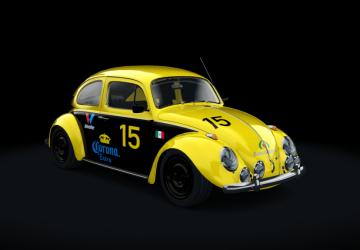 Мод Volkswagen Beetle 1500S версия 1.1 для Assetto Corsa