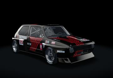 Мод Volkswagen Golf MK1 Hillclimb версия 1.0 для Assetto Corsa