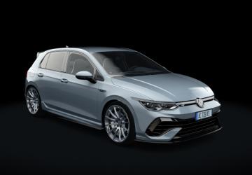 Мод Volkswagen Golf R MK8 - Pops & Bangs Tuned | Redd Tuned v1.0 для Assetto Corsa