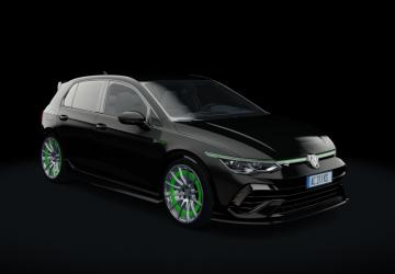 Мод Volkswagen Golf R MK8 - Pops & Bangs Tuned | Redd Tuned v1.0 для Assetto Corsa