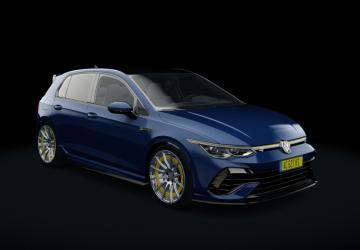 Мод Volkswagen Golf R MK8 - Pops & Bangs Tuned | Redd Tuned v1.0 для Assetto Corsa