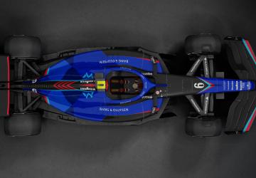 Мод VRC Formula Alpha 2022 Williams FW44 Livery v1.0 для Assetto Corsa