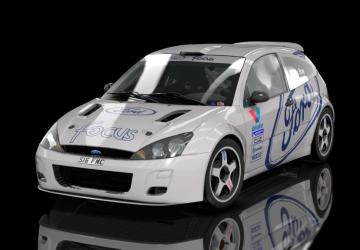 Мод WRC Ford Focus RS 2001 версия 1.0 для Assetto Corsa