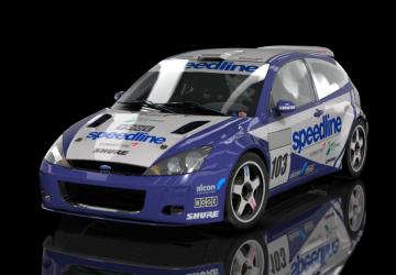 Мод WRC Ford Focus RS 2001 версия 1.0 для Assetto Corsa