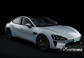 Мод Xiaomi SU7 Max версия 1.5.1 для Assetto Corsa