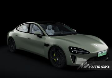 Мод Xiaomi SU7 Max версия 1.5.1 для Assetto Corsa