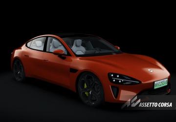 Мод Xiaomi SU7 Max версия 1.5.1 для Assetto Corsa