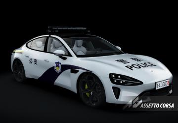 Мод Xiaomi SU7 Max версия 1.5.1 для Assetto Corsa