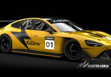 Мод Xiaomi SU7 Ultra 2024 версия 1.1 для Assetto Corsa